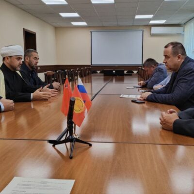 Встреча Муфтия МО и главы Серпухова Сергея Николаевича Никитенко